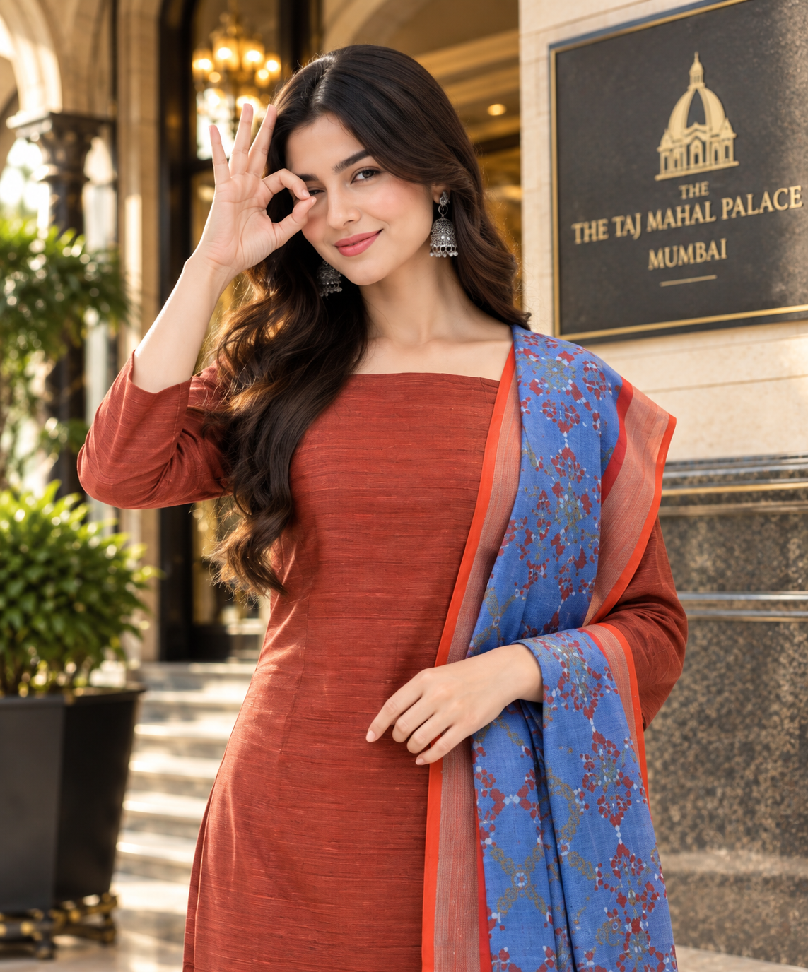 Muga Silk Dress Material