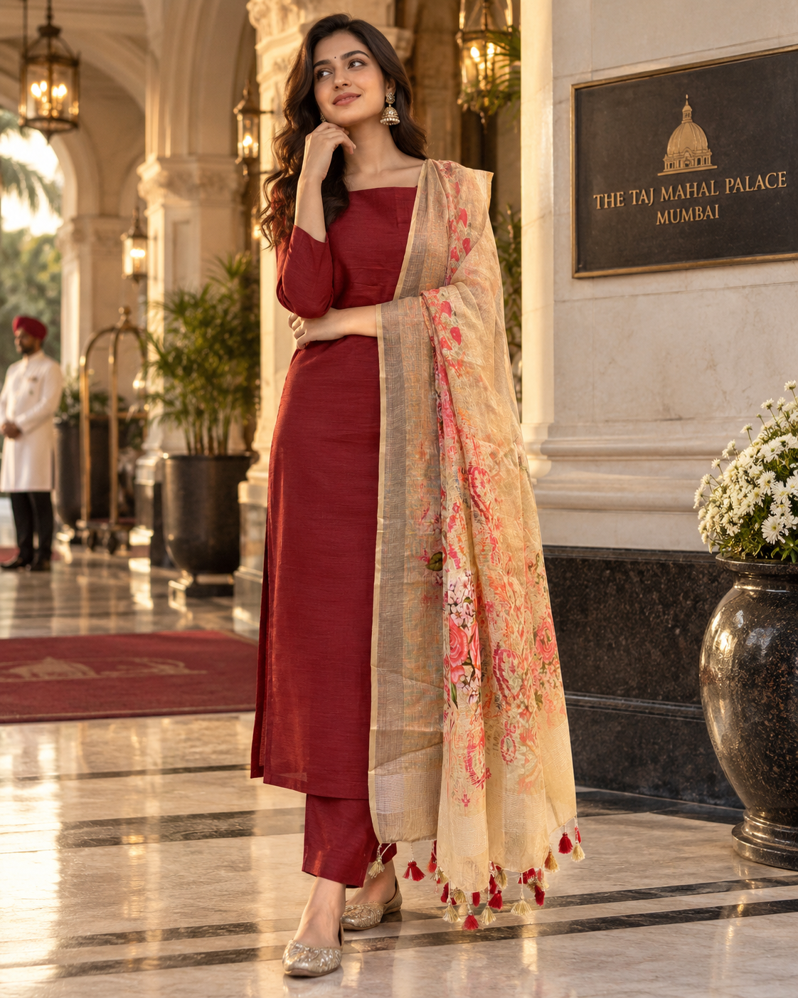 Muga Silk Dress Material