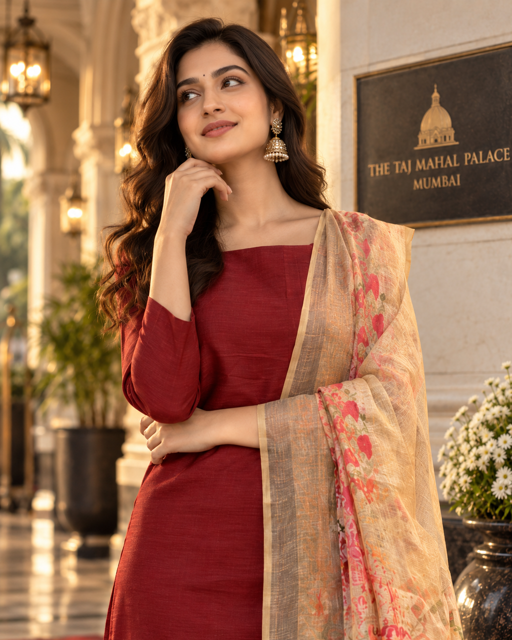 Muga Silk Dress Material