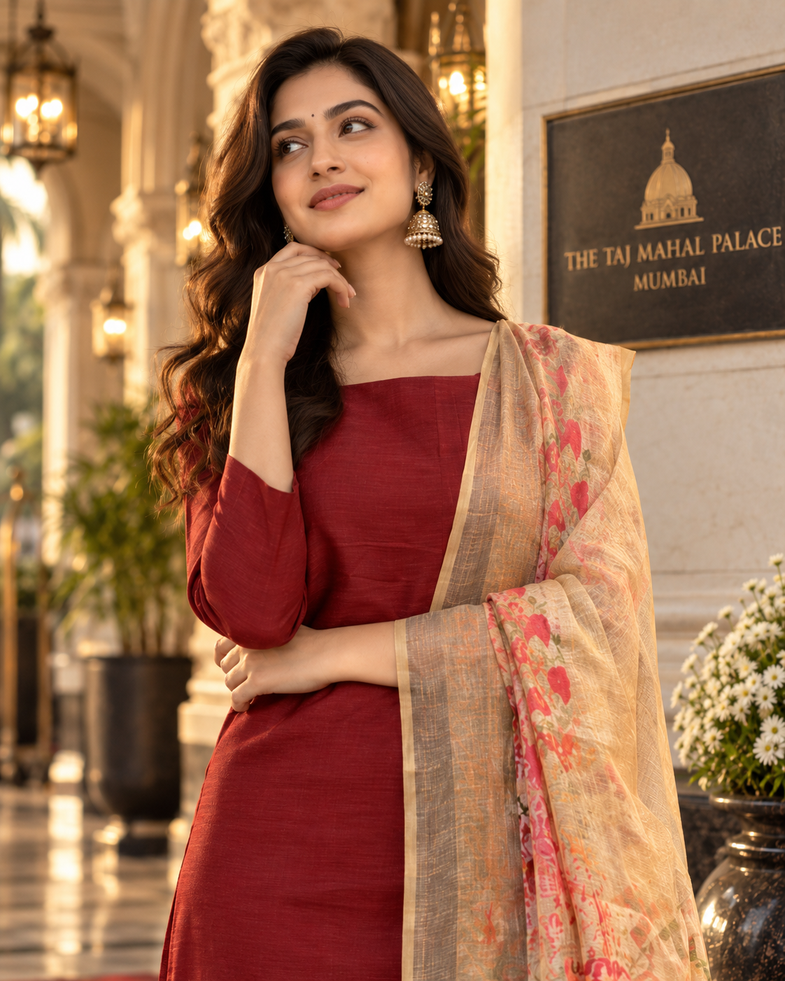 Muga Silk Dress Material
