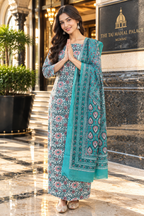 Hand Block Print Dress Material