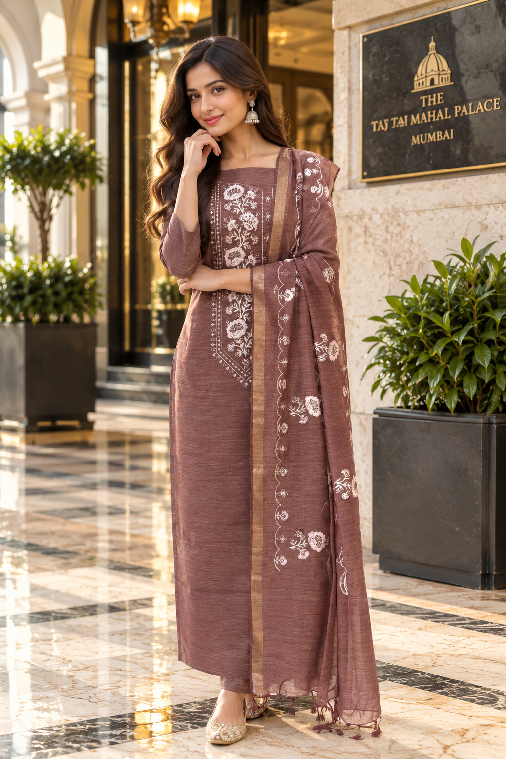 Katna Viscose dress material
