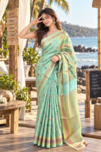Pure Banarasi Tussar Silk