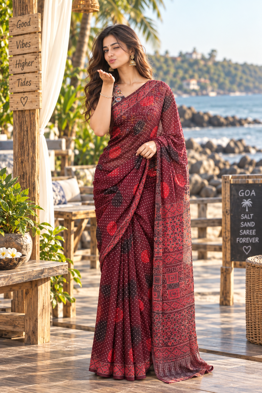 Double Diamond Chiffon