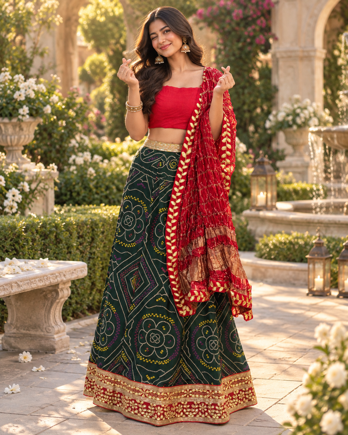 Gota Patti Lehenga