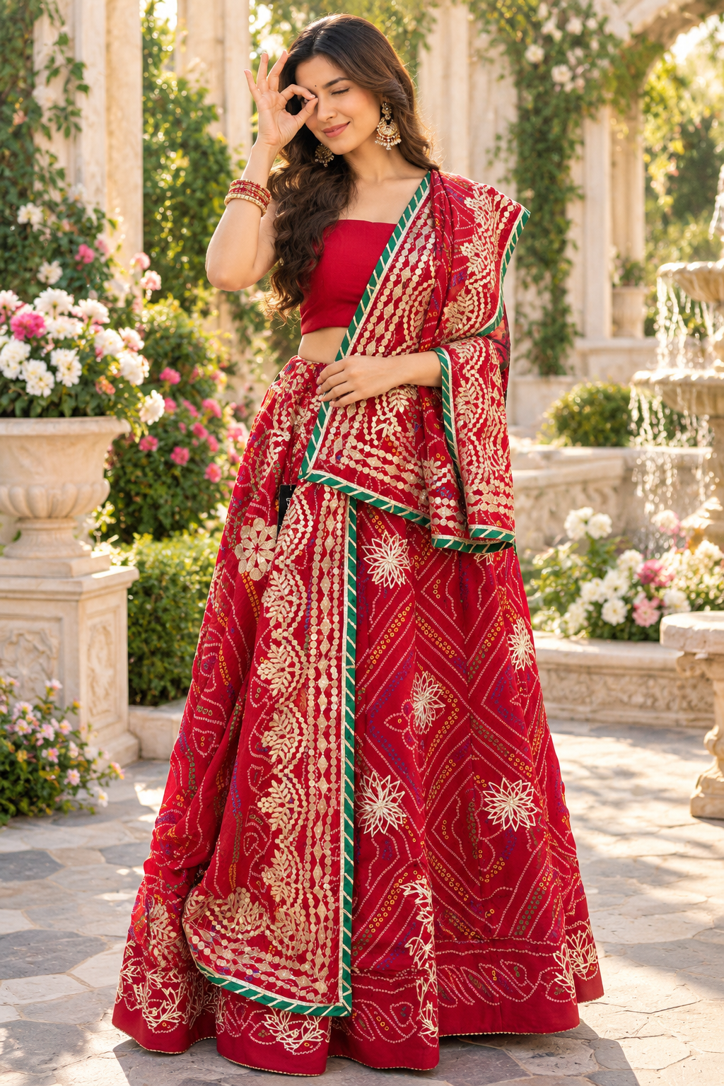 Gota Patti Lehenga