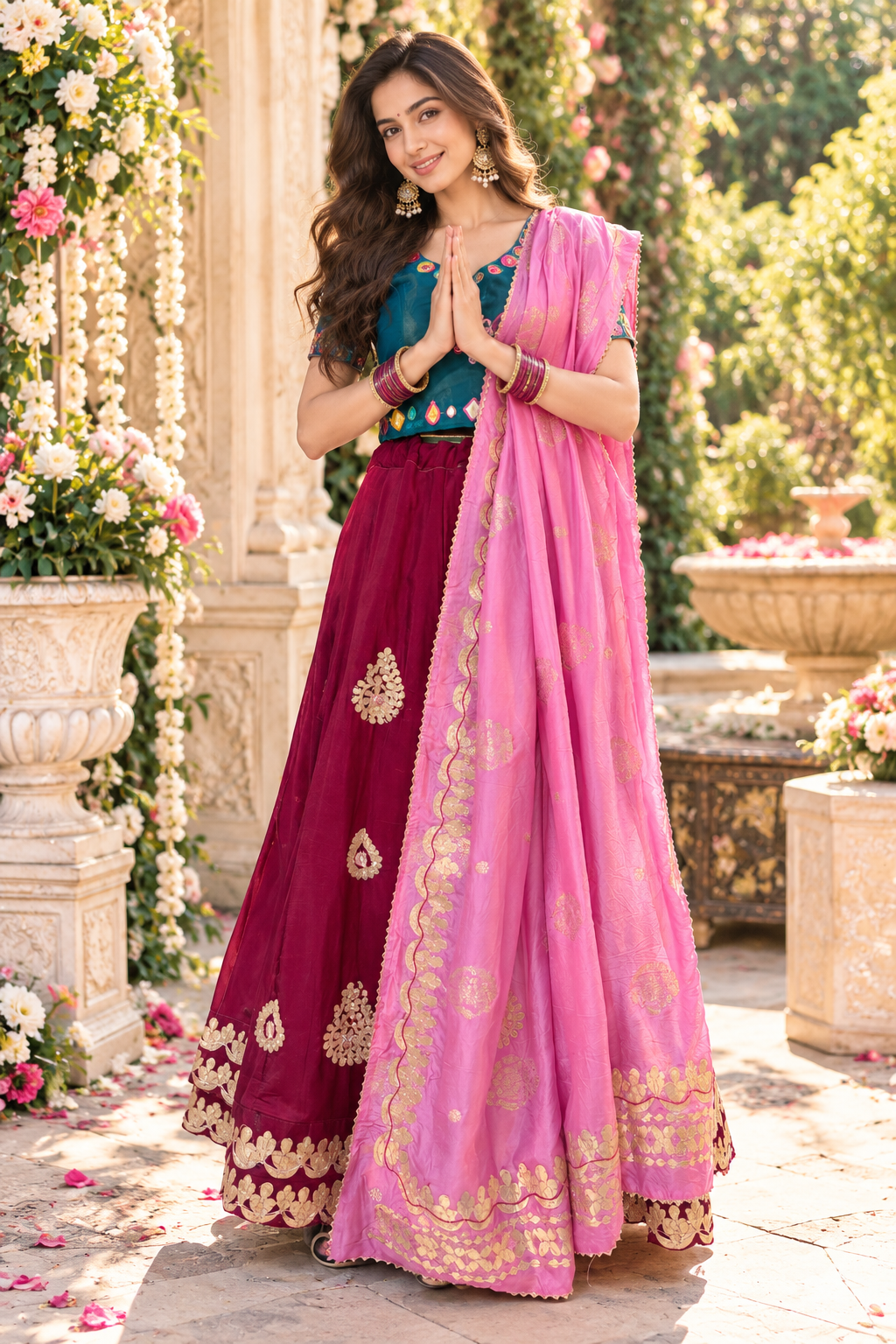 Gota Patti Lehenga