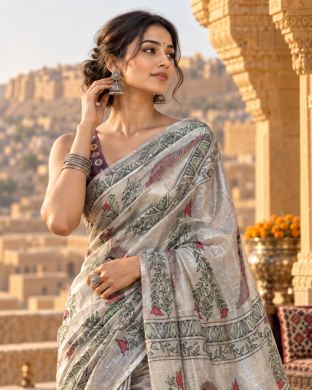 Mithila Saree