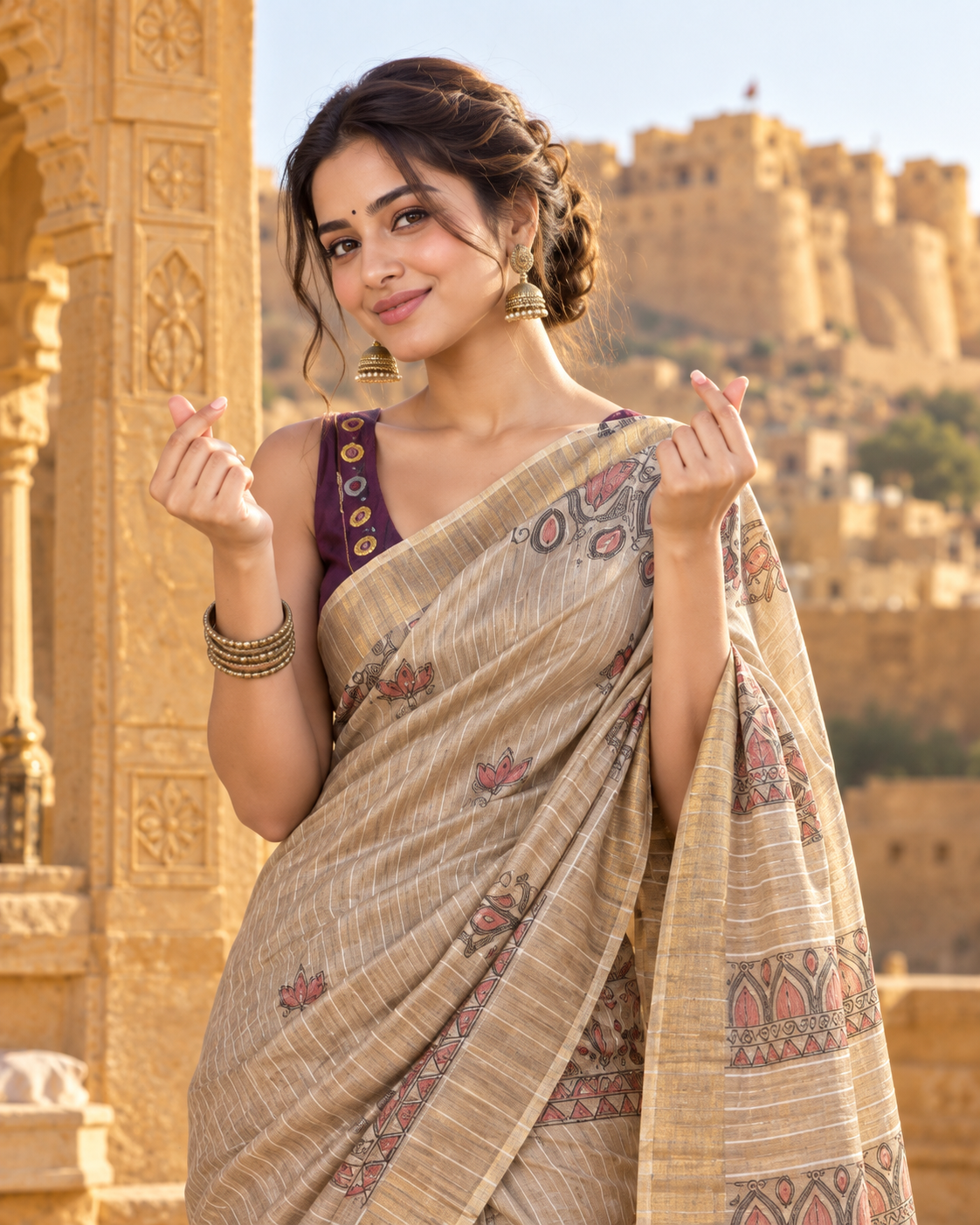 Mithila Saree