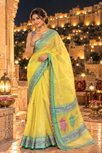 Pure Chanderi Silk