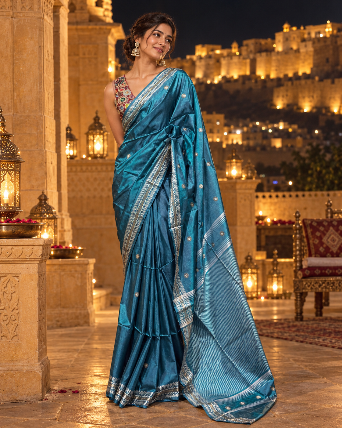 Gachhi Tussar Silk