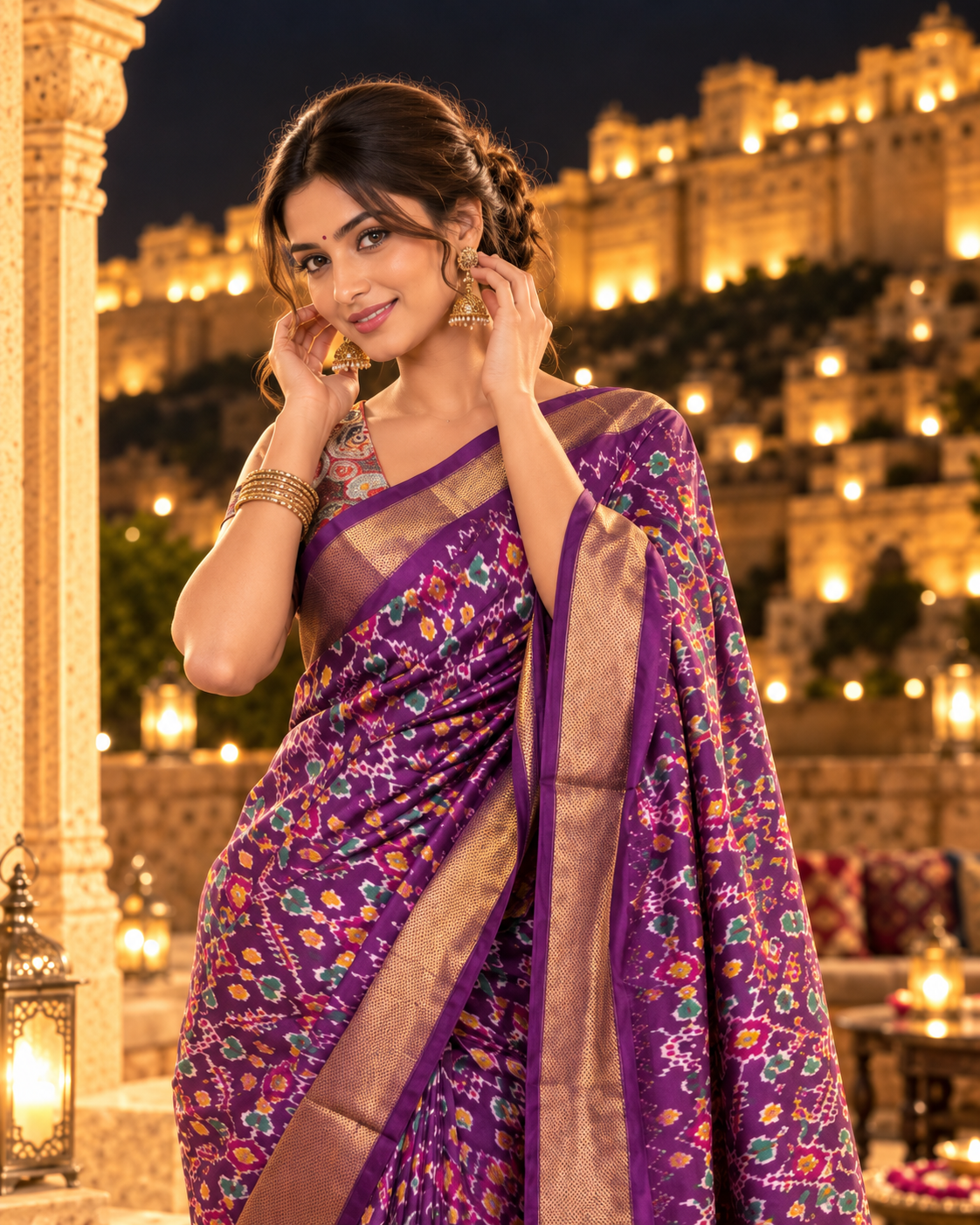 Pochampally Pattu Silk