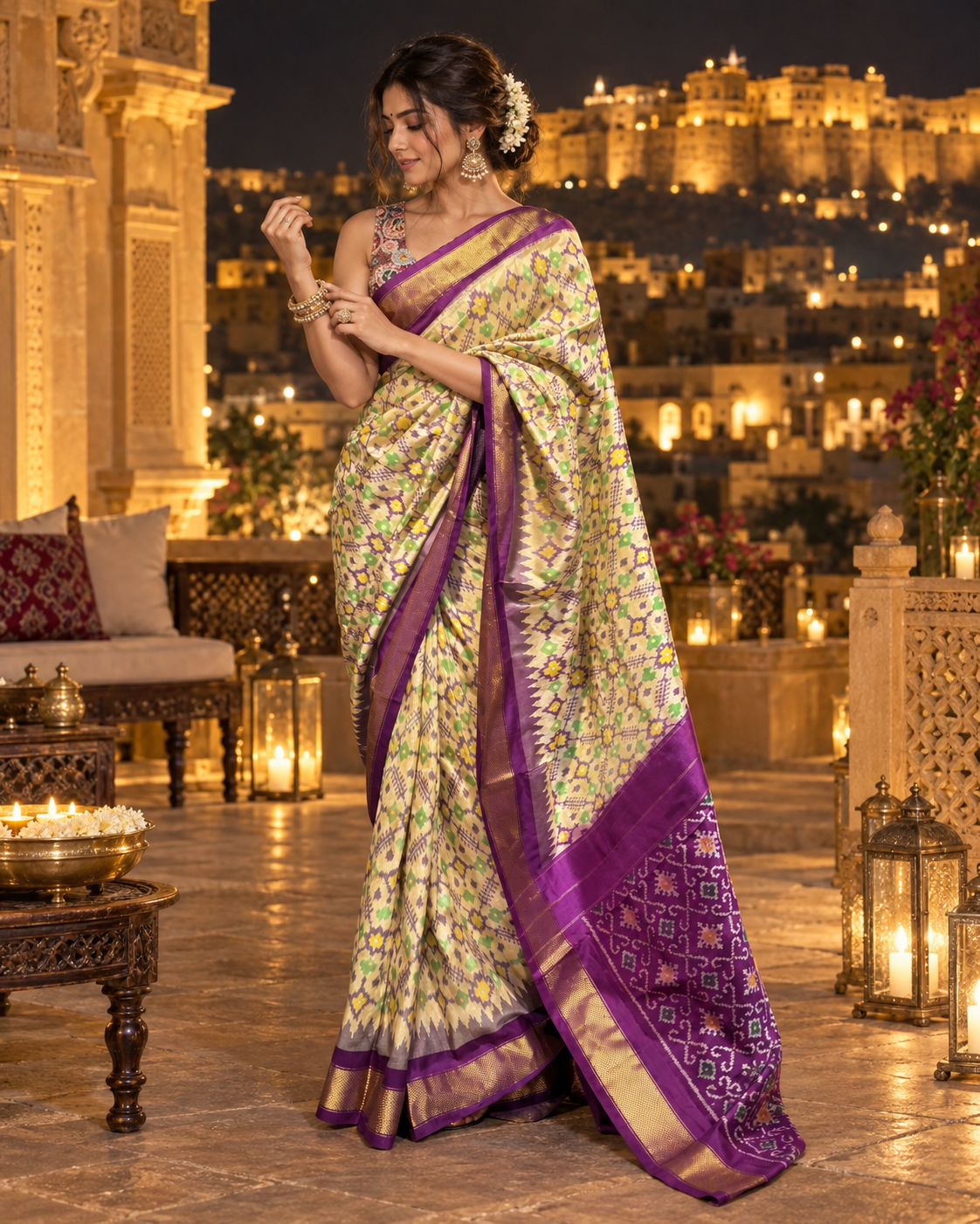 Pochampally Pattu Silk