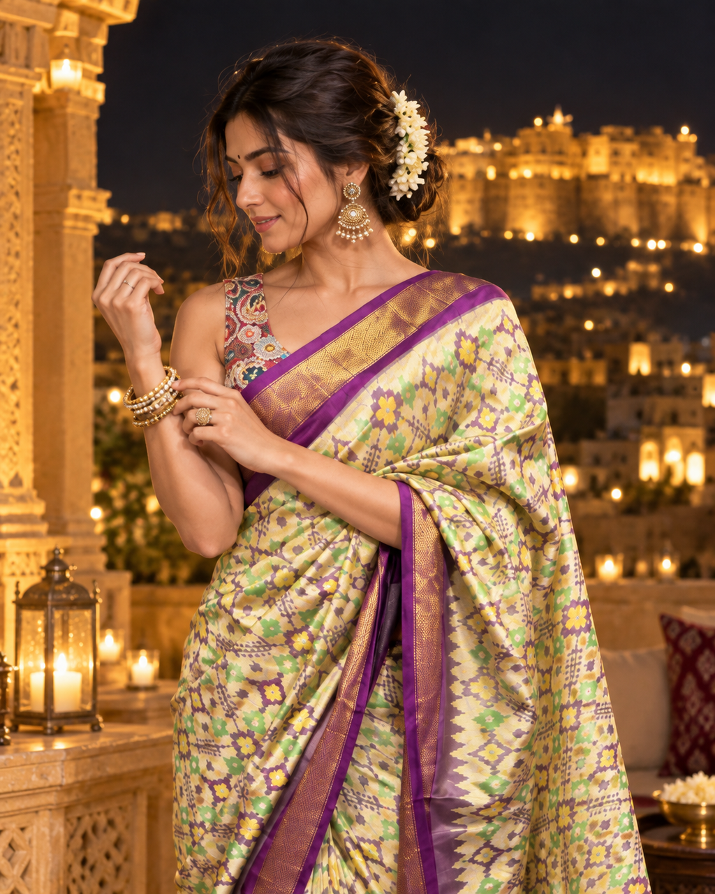 Pochampally Pattu Silk