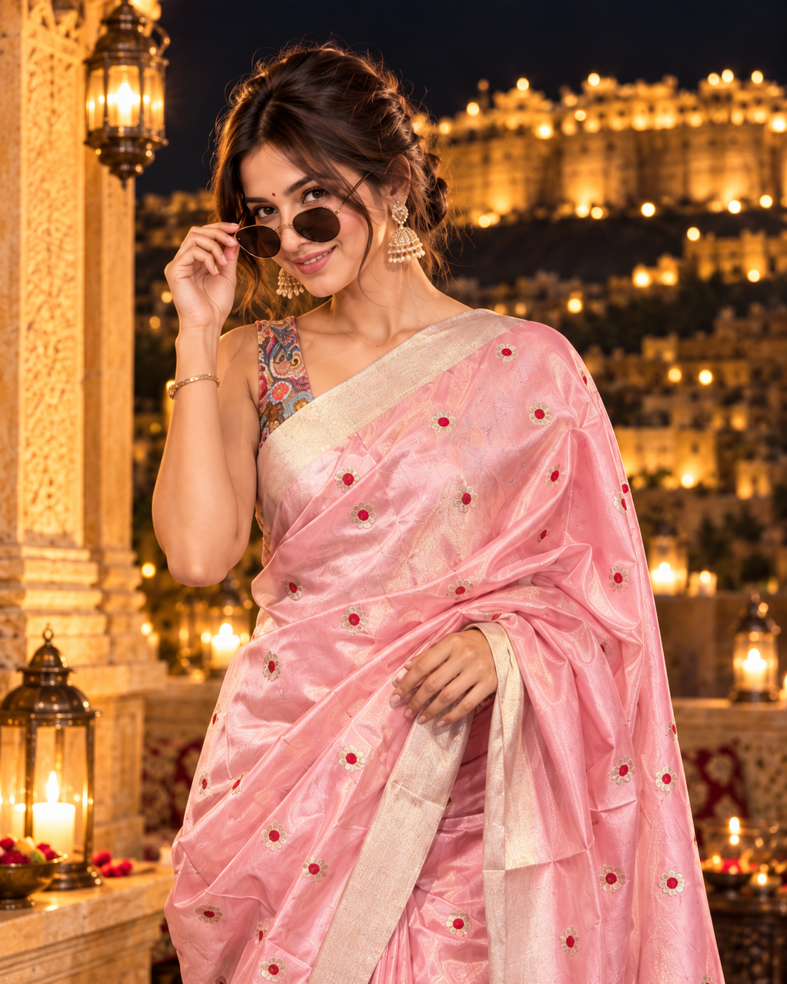 Chanderi Pattu Silk