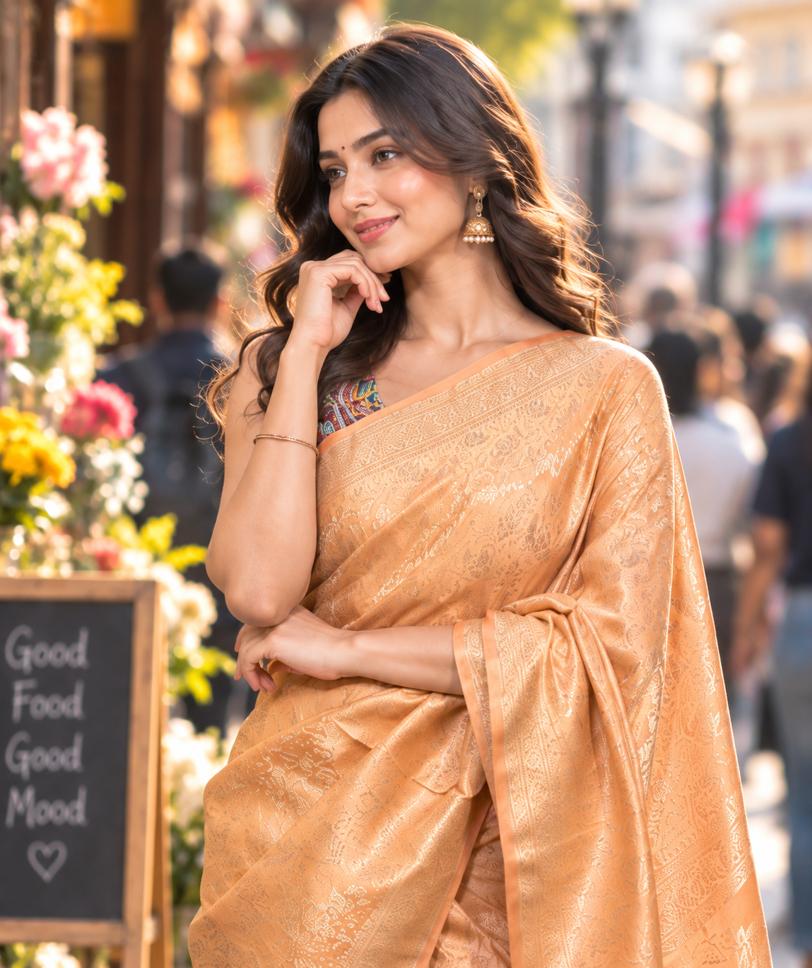 Banarasi Mashru Silk