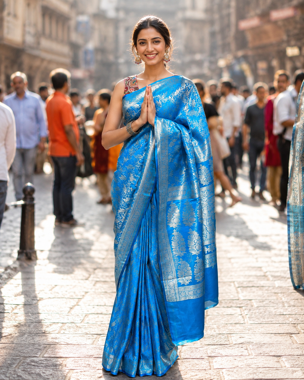 Banarasi Mashru Silk