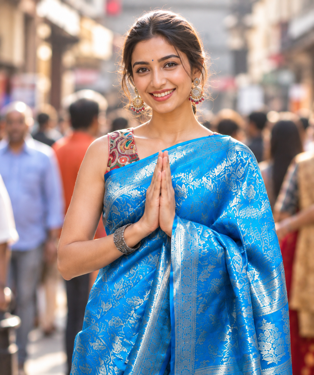 Banarasi Mashru Silk