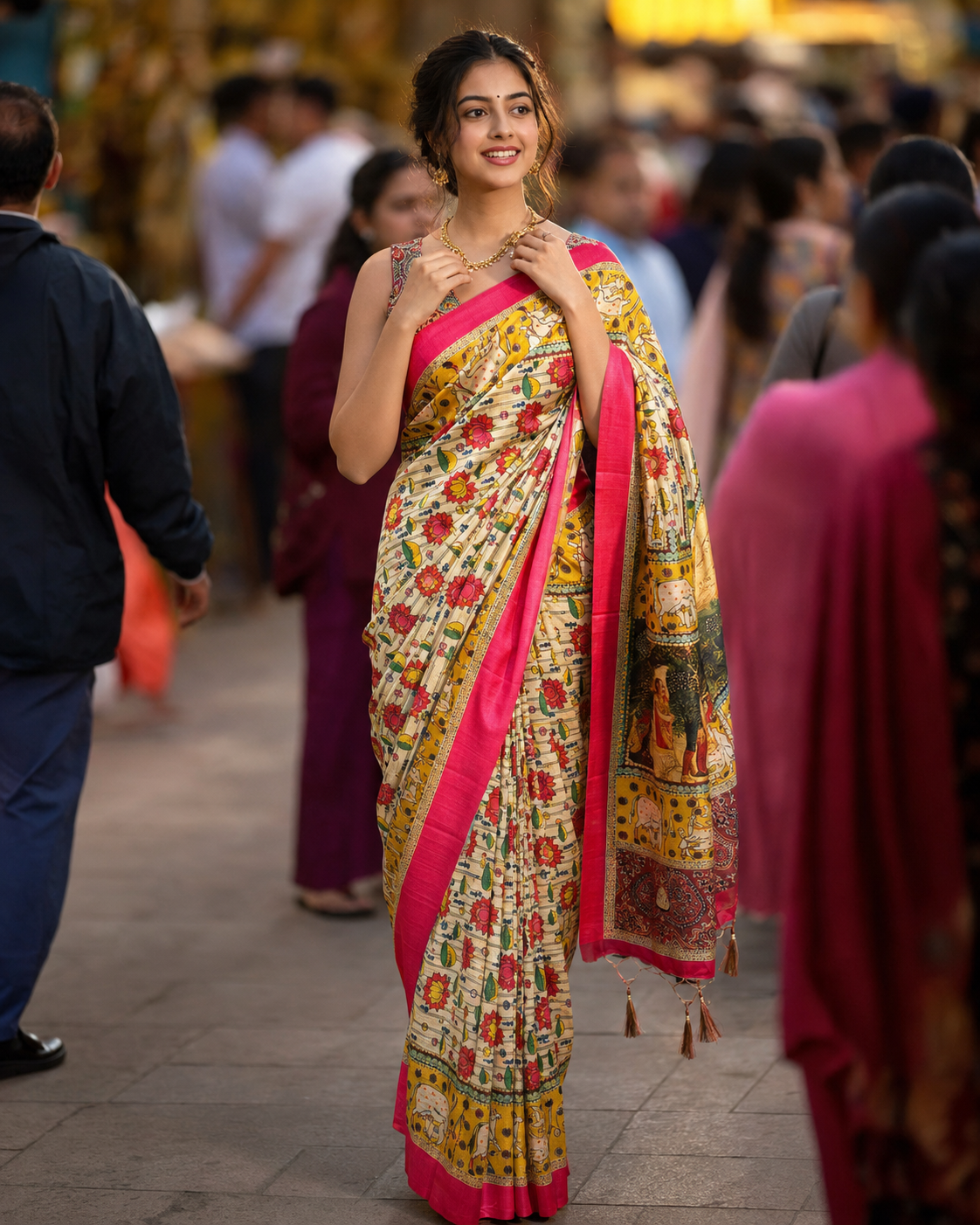 Kalamkari Silk