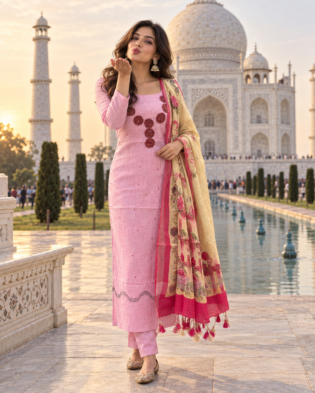 Linen Dress Material