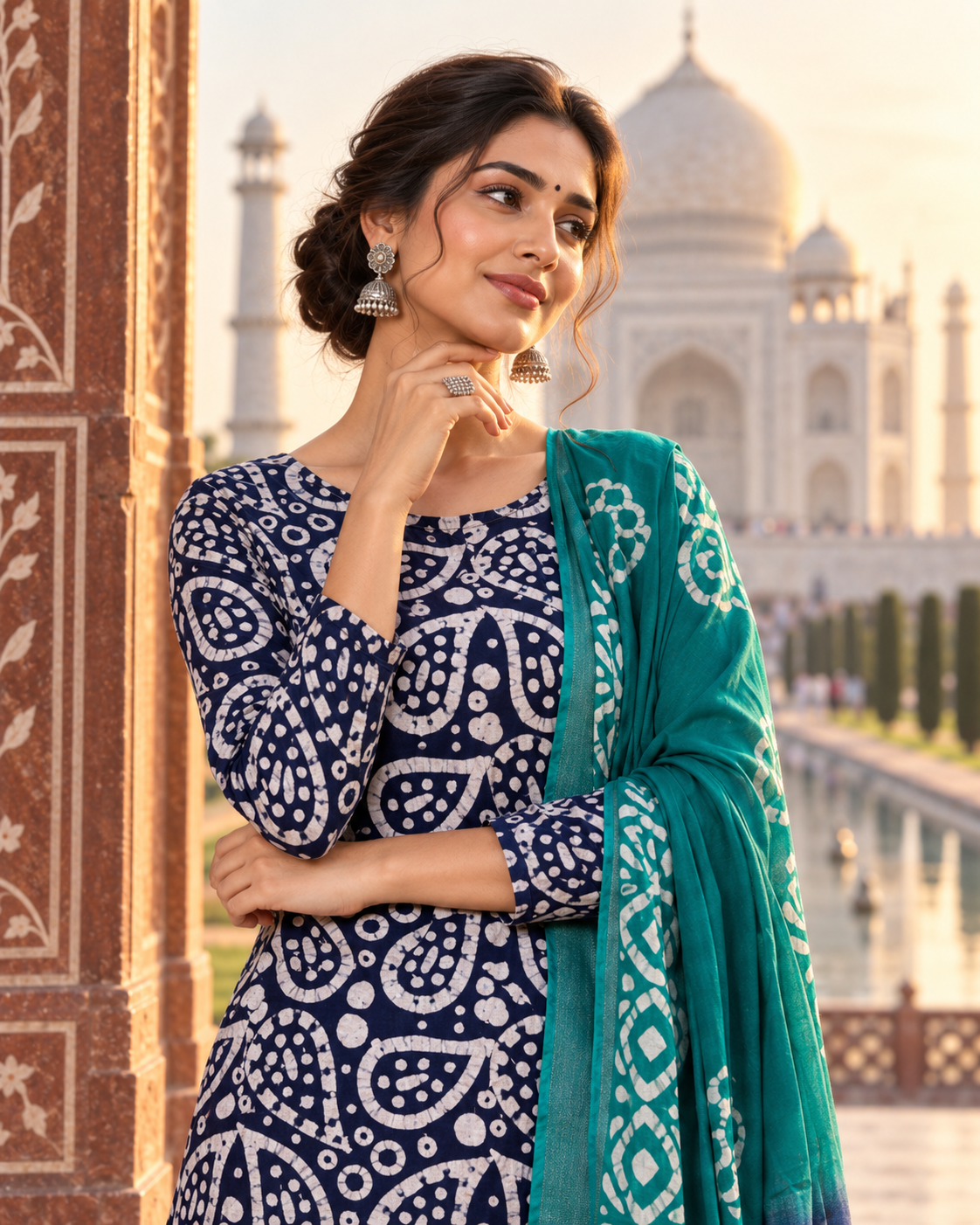 Kalamkari Dress Material