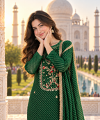 Leheriya Dress Material