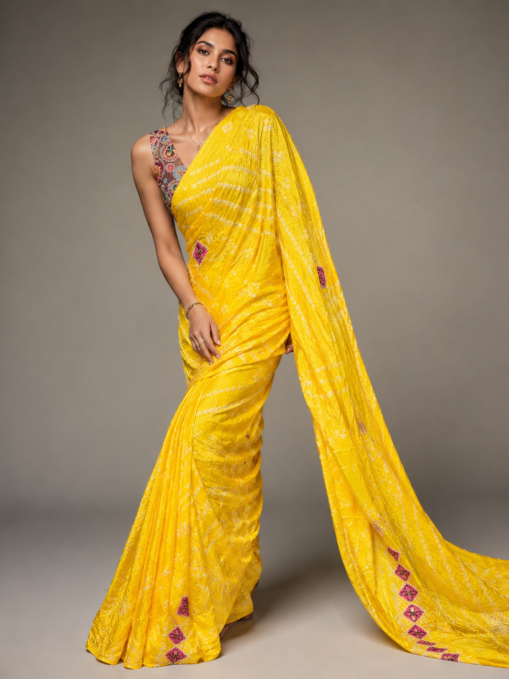 Gota Patti silk