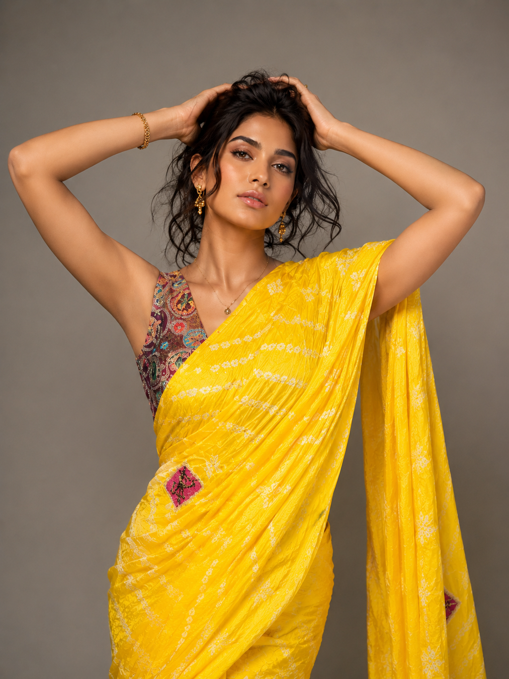 Gota Patti silk