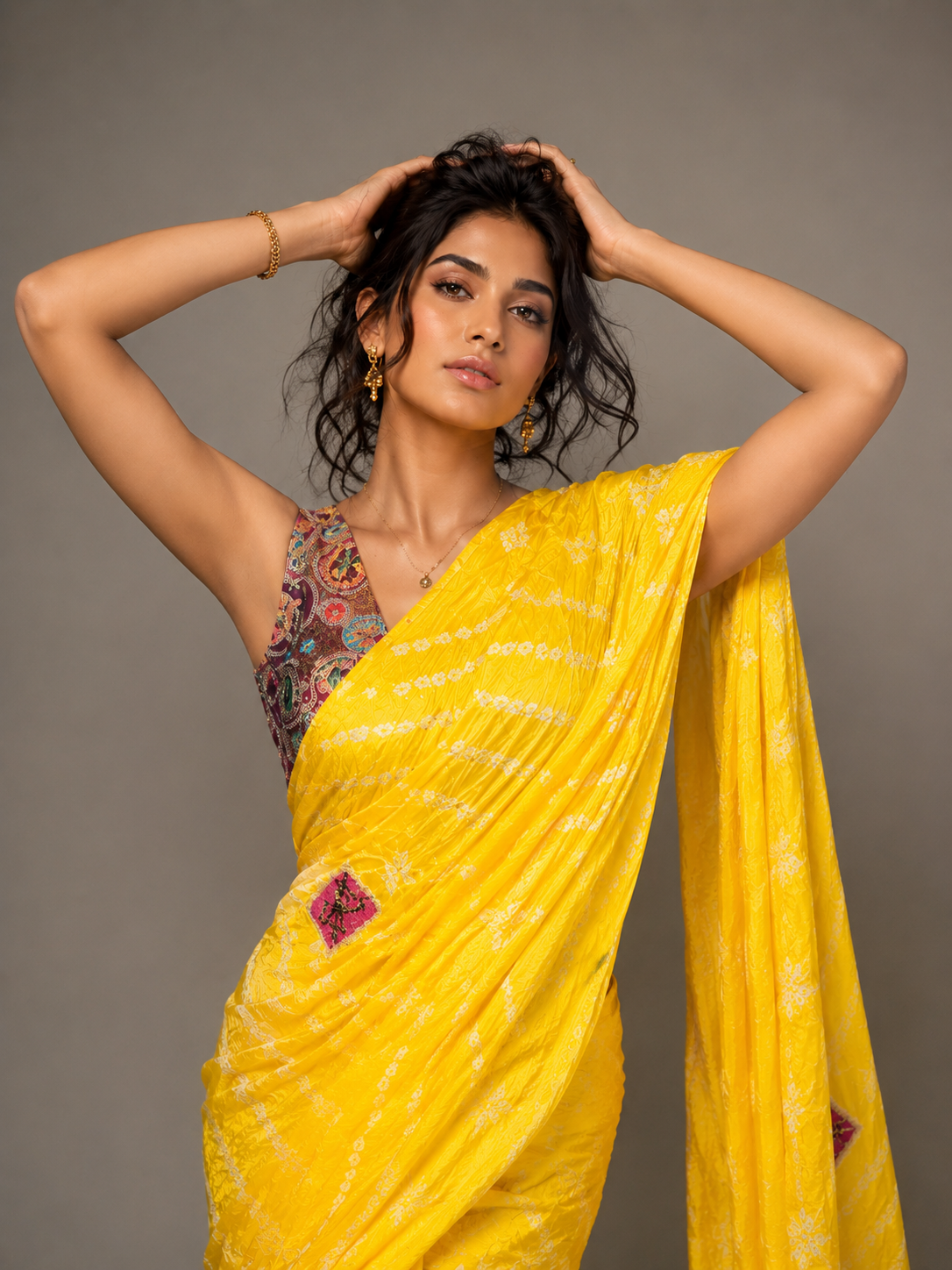 Gota Patti silk