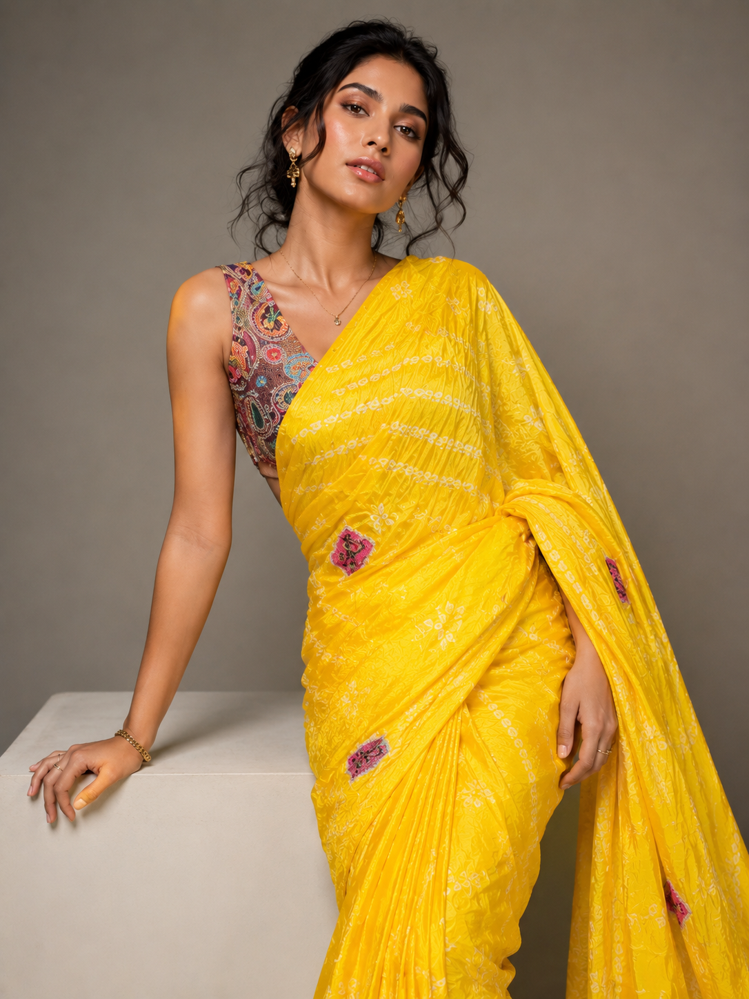 Gota Patti silk