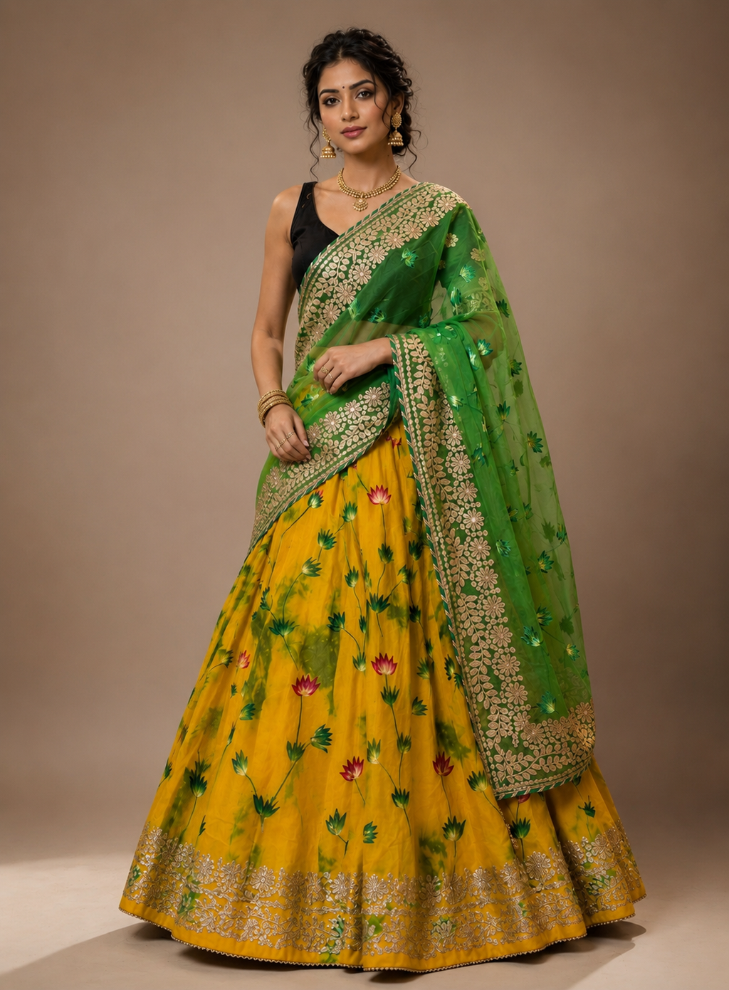 Gota patti lehenga