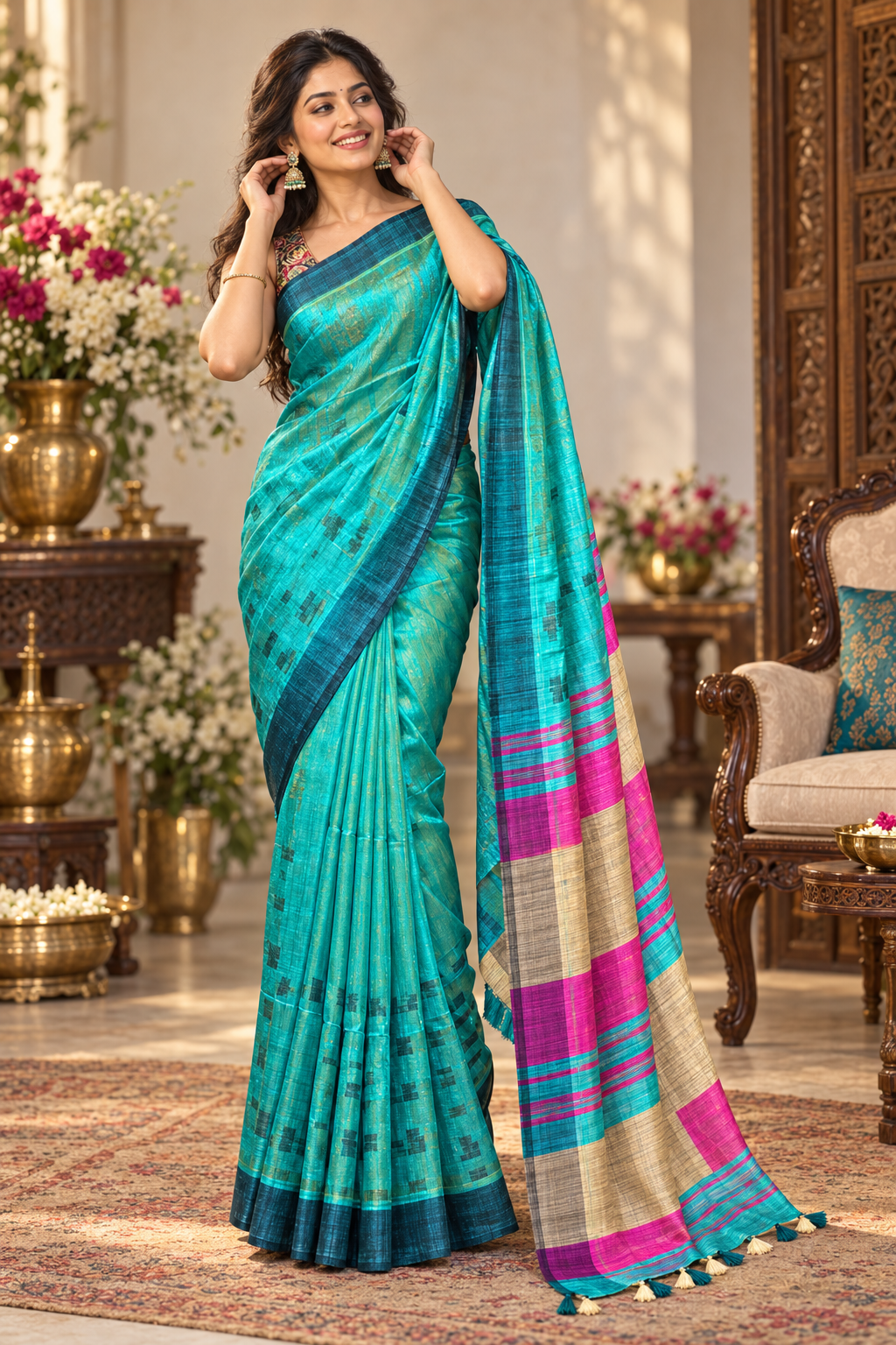 Raw Tussar Silk
